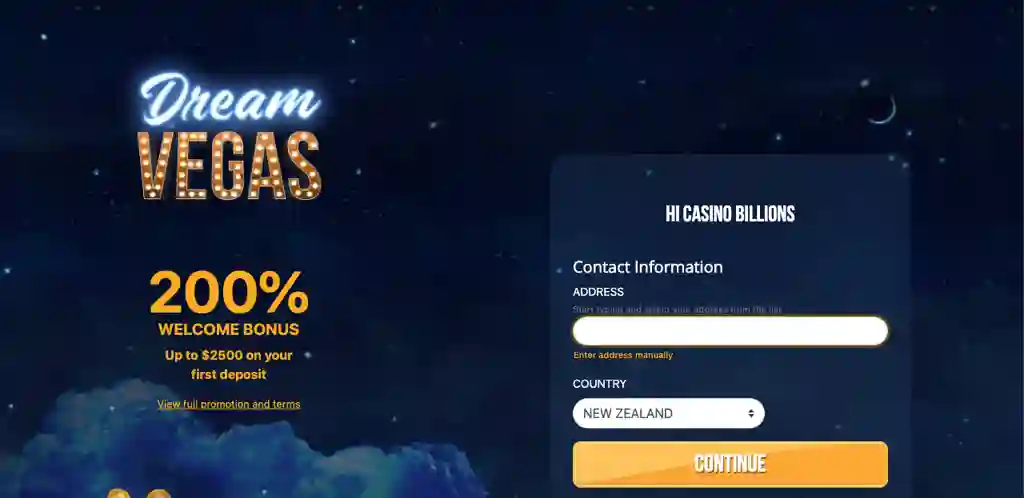How To Open A Dream Vegas Casino Account – Step-by-step1