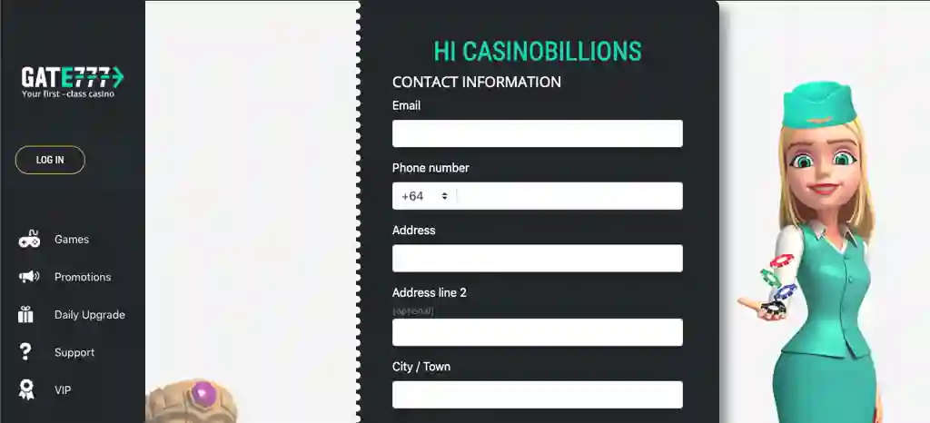 How To Open A Gate 777 Casino Account – Step-by-step1