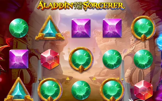 Aladdin and the Sorcerer by Pragmatic Play, demo screen