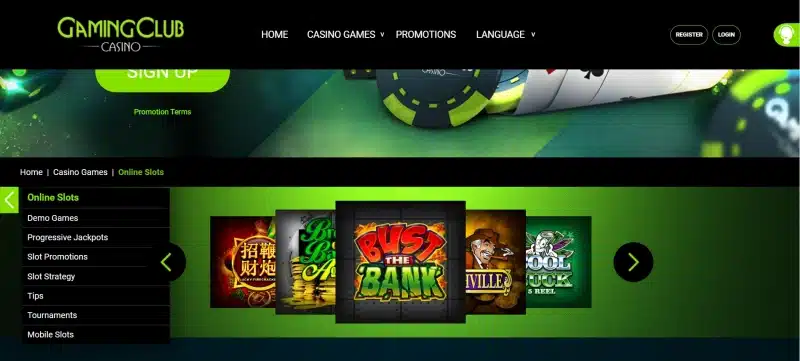 Gaming Club Casino Games Preview